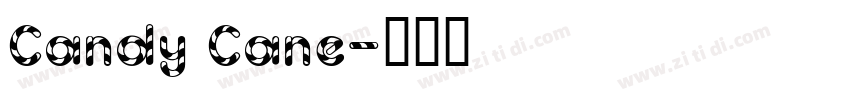 Candy Cane字体转换